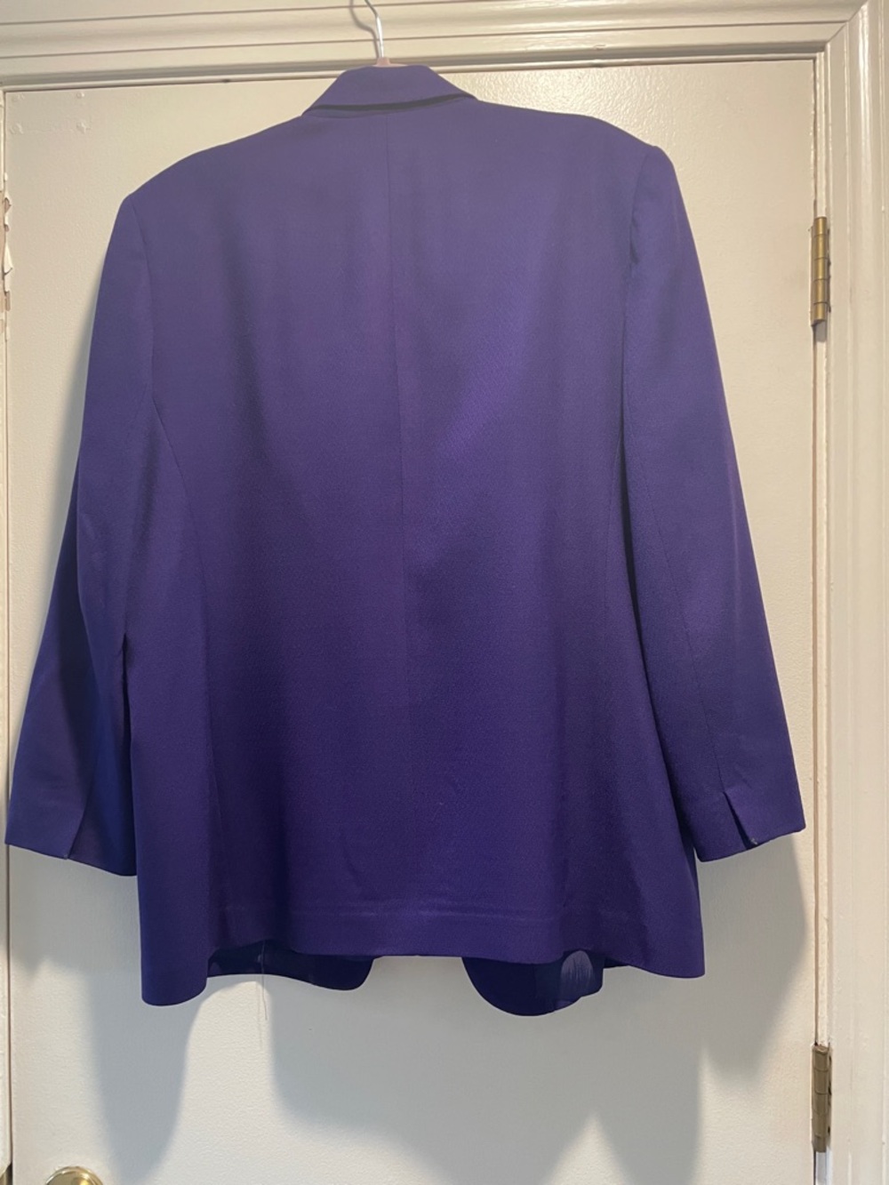 Pendleton Deep Purple Single-Button Blazer - Picture 10 of 12